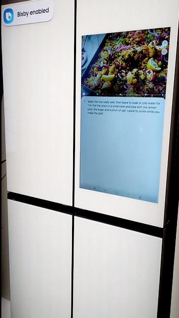 レシピ提案の様子