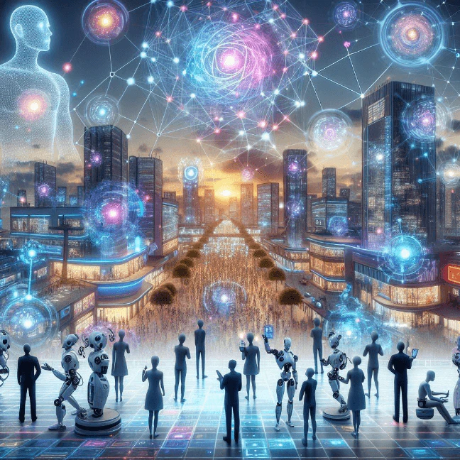 図4:DNNの未来イメージ(DALL-E-3で生成)