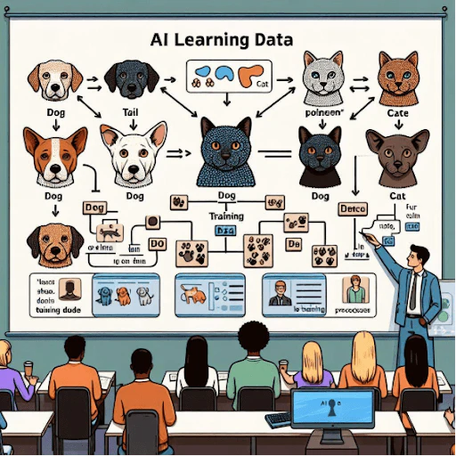 図1：教師データのイメージ（DALL-E-3にて生成）