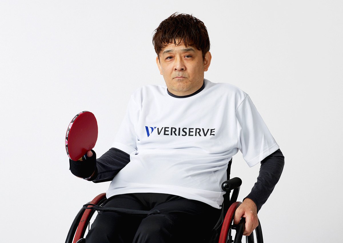 島也 博明 選手（種目：パラ卓球）