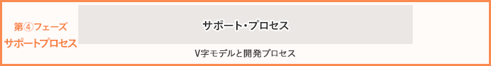 第4フェーズ　サポートプロセス