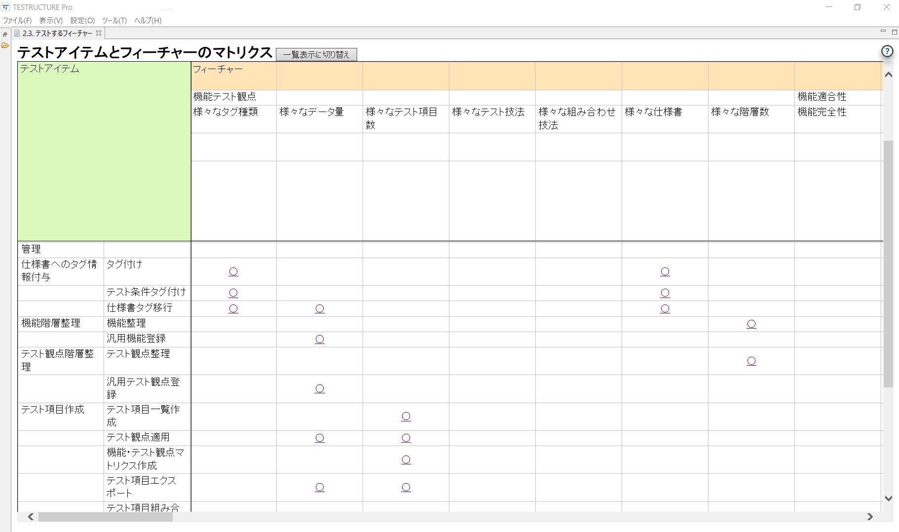 テスト設計支援ツール Testructure ソフトウェアテスト 第三者検証のベリサーブ